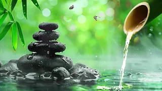 Relaxing Music 🌿 The sound of Bamboo water helps Stabilize the Mind and Recover health