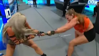 Ronda Rousey and Liv Morgan brawl before Extreme Rules | WWE SmackDown September 30, 2022 9/30/22