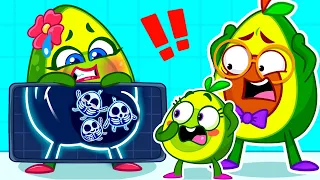 WOW! X-Ray Baby In The Airport Tale | Funny Kids Stories 💜🍒🫐 by Toonba Team