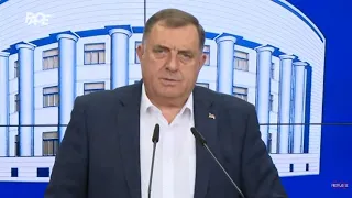 Dodik nakon podizanja optužnice vrijeđao tužioce i strance, pa se uporedio sa Mladićem i Karadžićem