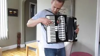 coldplay - viva la vida - on accordion