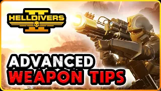 10 EPIC Weapon Tips I Wish I Knew Sooner in Helldivers 2!