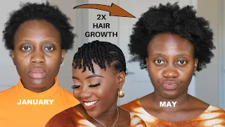 The Only Protective Style That Doubled My 4C Hair Growth - Twists