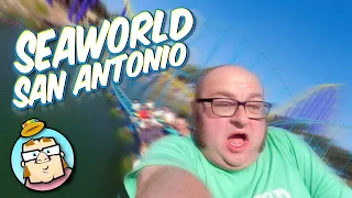 Riding ALL the Roller Coasters at SeaWorld San Antonio