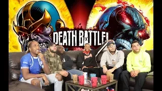 Thanos Vs  Darkseid| Death Battle| Reaction/Review