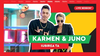 Karmen & JUNO - Iubirea ta (PREMIERĂ LIVE)  | PROFM LIVE Session