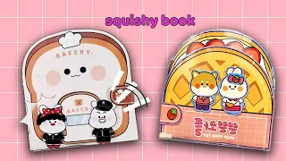 [Paper diy] Bakery & Waffle Shop squishy book/paper play book/quiet book/craft