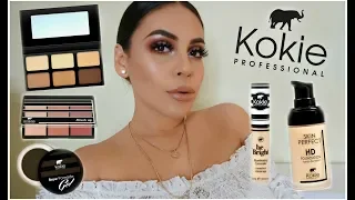 FULL FACE USING ONLY KOKIE COSMETICS: DRUGSTORE MAKEUP TUTORIAL | JuicyJas