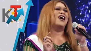 Miss Q&A Jewel impersonates Mariah Carey on It’s Showtime!