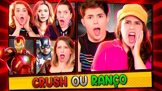 CRUSH OU RANÇO PERSONAGENS MARVEL ft ENTREMIGAS e JazzB!