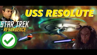 STAR TREK RESURGENCE - USS RESOLUTE! - NEW IMAGES / REACTION