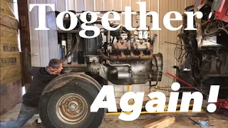 Massey 1155 goes back together