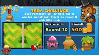 Bloons TD Battles -Professor Evil Challenge in BTD Battles |Easy