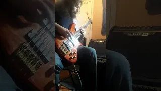 allegaeon the concept intro (bass cover)