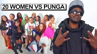 20 WOMEN VS 1 YOUTUBER : PUNGA
