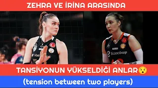 Zehra Güneş ve Irina Voronkova Arasında Tansiyon Yükseldi 😯🔥🙂 #zehra #zehragunes #irinavoronkova