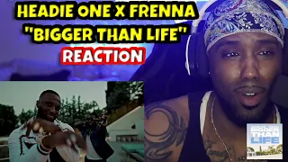 Headie One x Frenna - “BIGGER THAN LIFE” | REACTION 🌴 ☀️