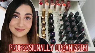 I Got My Makeup Collection Professionally Organized