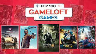 Top 100 Gameloft Games For Android 2020 | High Graphics (Online/offline)