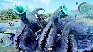 FINAL FANTASY XV - Level 1 Combat - Malbodoom Lv 65 & Malboro Brat Lv 48