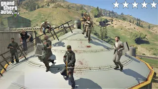 GTA 5 - Franklin, Lamar, Michael, Trevor, Dave, Chef, Brad and Wade's FIVE STAR ESCAPE