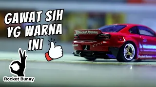 INI GAHAR SIH WARNA NYA, MINI GT NISSAN SILVIA S15 ROCKET BUNNY