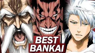 TOP 5 BEST BANKAI | STRONGEST BLEACH BANKAI RANKED