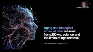 "Aging and biological arrow of time" by Peter Fedichev