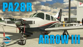 MSFS Carenado PA28R Arrow III - Review and Tutorial - Microsoft Flight Simulator