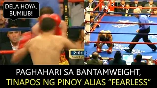 NAGHARI-HARIAN SA BANTAMWEIGHT, TINAPOS NG PINOY ALIAS "FEARLESS"!