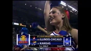 2004 NCAA 1st Round: Illinois-Chicago vs Kansas