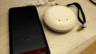 Sonic Alert Sonic Bomb Wireless Bluetooth Bed Shaker Vibration Alarm SS125BT