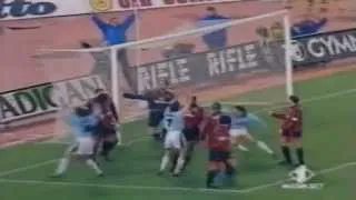 Serie A 1996-1997, day 15 Lazio - Milan 3-0 (Signori, Casiraghi, Grandoni)