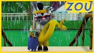 NOUVEAUX ÉPISODES! Zou en Français ☔LE JOUR DE PLUIE DE ZOU 🌧️Dessins animés