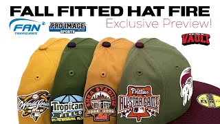 Exclusive Preview! Fan Treasures & Pro Image bring the New Era Fall Fitted Hat Fire!