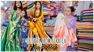 How I Design my outfits from Scratch~Dress Designing~Outfit From Scratch~Local Market