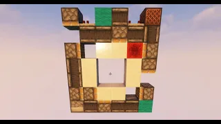 Small 42 Blocks Quacon Door? | Java Redstone