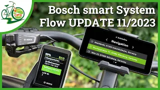 Bosch eBike 🚴 UPDATE smart System 11-2023 🆕 Routenplanung ✔ Schnellmenü ✔