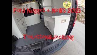 Ford Nugget plus 2023 neue Toilettenabdeckung