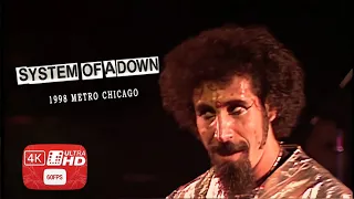 SYSTEM OF A DOWN - SUGAR LIVE UNCENSORED PROSHOT 1998.09.17 METRO CLUB, CHICAGO, BEST QUALITY UHD 4K