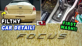 Deep Cleaning a NEGLECTED Ford Focus! | The Detail Geek