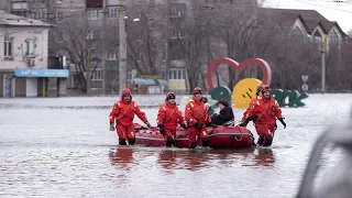 Пик паводка в Орске пройден. В Оренбурге уровень воды в Урале вновь резко поднялся