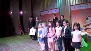 Церемония награждения. 1-я лига. Девочки 10 2012-04-25 22:08:17
