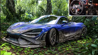 Rebuilding McLaren 765LT  - Forza Horizon 5 | Logitech g29 Gameplay