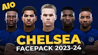 Chelsea FC Facepack Season 2023/24 - Sider and Cpk - Football Life 2023 and PES 2021