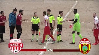 Sintesi CANICATTI' vs CASTELBUONO 1 - 0