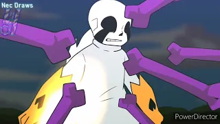 Epic!Sans vs Delta!Sans [Animation](Озвучка Sans 404)