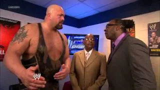 Big Show interrupts an internal problem between SmackDown General Manager Booker T and his Senior Ad