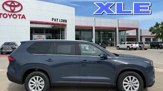 2024 TOYOTA GRAND HIGHLANDER XLE AWD in STORM CLOUD.  What's new. What's different. Walk around.
