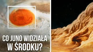 NASA w końcu pokazuje, co znajduje się wewnątrz Wielkiej Czerwonej Plamy na Jowiszu!